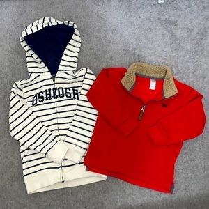 Carter's sweater bundle for boys size 5!